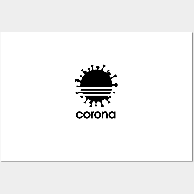 Corona Black Wall Art by HentaiK1ng